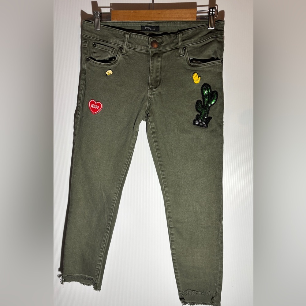 Olive Green Women's Jeans size 27